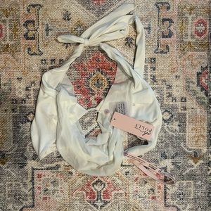 Oh Polly Nila Halterneck Crop Top